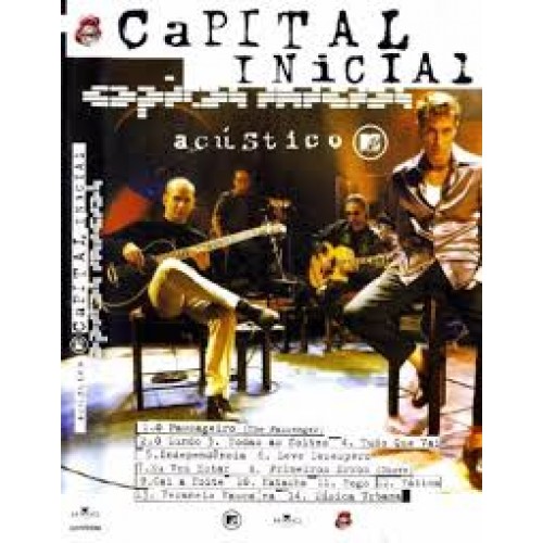 ACUSTICO MTV CAPITAL INICIAL - DVD USED