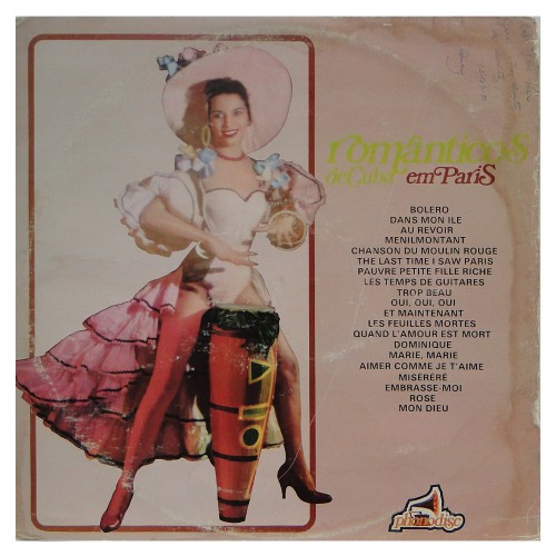 ROMANTICOS DE CUBA EM PARIS - LP