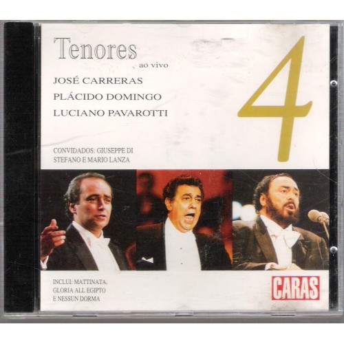 TENORES AO VIVO VOLUME 4 - USED CD