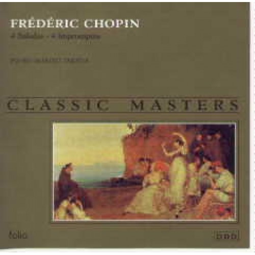 CLASSIC MASTERS / FREDERIC CHOPIN 4 BALADAS 4 IMPROMPTUS - CD NEW