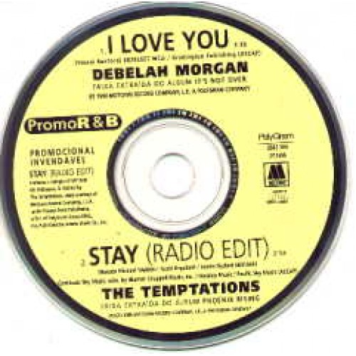 I LOVE YOU / STAY (RADIO EDIT) - CD SINGLE