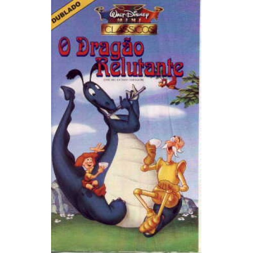 O DRAGAO RELUTANTE / THE RELUCTANT DRAGON - USED VHS