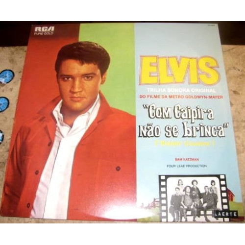 Com Caipira Não Se Brinca - Kissin Cousins - LP